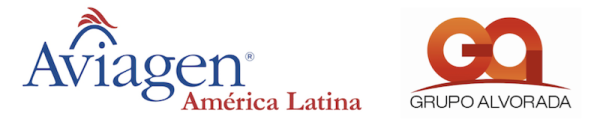 logos for Aviagen America Latina and Grupo Alvorada