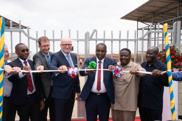 Aviagen East Africa ribbon cutting